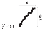 C326F Карниз гнучкий